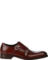 Harris Perforated Double Monk Shoes