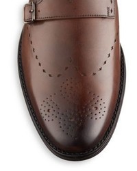 Robert Graham Madison Double Monk Strap Leather Shoes