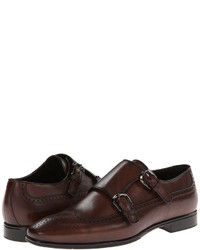 a. testoni Scoiatollo Antique Calf Double Monk Strap 600 6pm