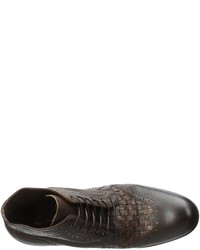 Robert Graham Perches Lace Up Woven Leather Boot