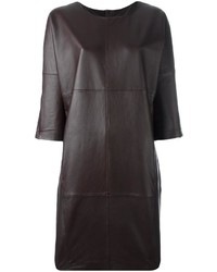 Closed Leather Dress