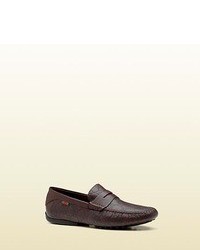 Gucci Penny Loafer Driver With Interlocking G
