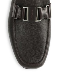 Salvatore Ferragamo Sardegna Leather Loafers