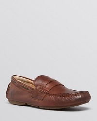 Frye West Leather Penny Driving Loafers