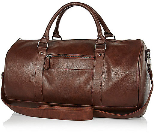 river island mens travel bag