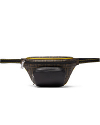 Dark Brown Leather Fanny Pack