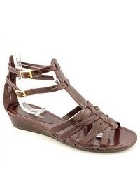 Enzo Angiolini Norte Brown Gladiator Sandals Shoes Newdisplay