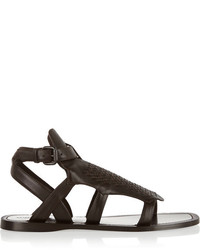 Bottega Veneta Intrecciato Leather Sandals