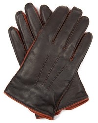 Dents Brancepeth Bi Colour Leather Gloves