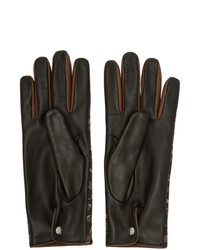Burberry Brown Monogram Classic Gloves