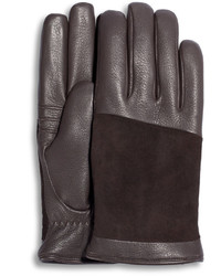 UGG Cascade Blocked Leather Glove