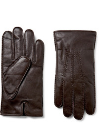 Polo Ralph Lauren Cashmere And Thinsulatetm Lined Leather Gloves