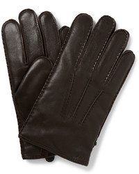 Polo Ralph Lauren Cashmere Lined Leather Gloves