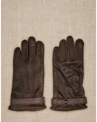 Belstaff Davington Gloves Brown