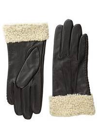 Lauren Ralph Lauren Lauren By Ralph Lauren Shearling Cuff Leather Glove