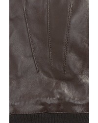 Topman Leather Tech Gloves