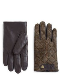 Polo Ralph Lauren Quilted Hybrid Leather Touch Gloves