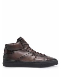 Santoni Ankle Lace Up Sneakers