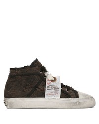 Dolce & Gabbana Distressed High Top Sneakers