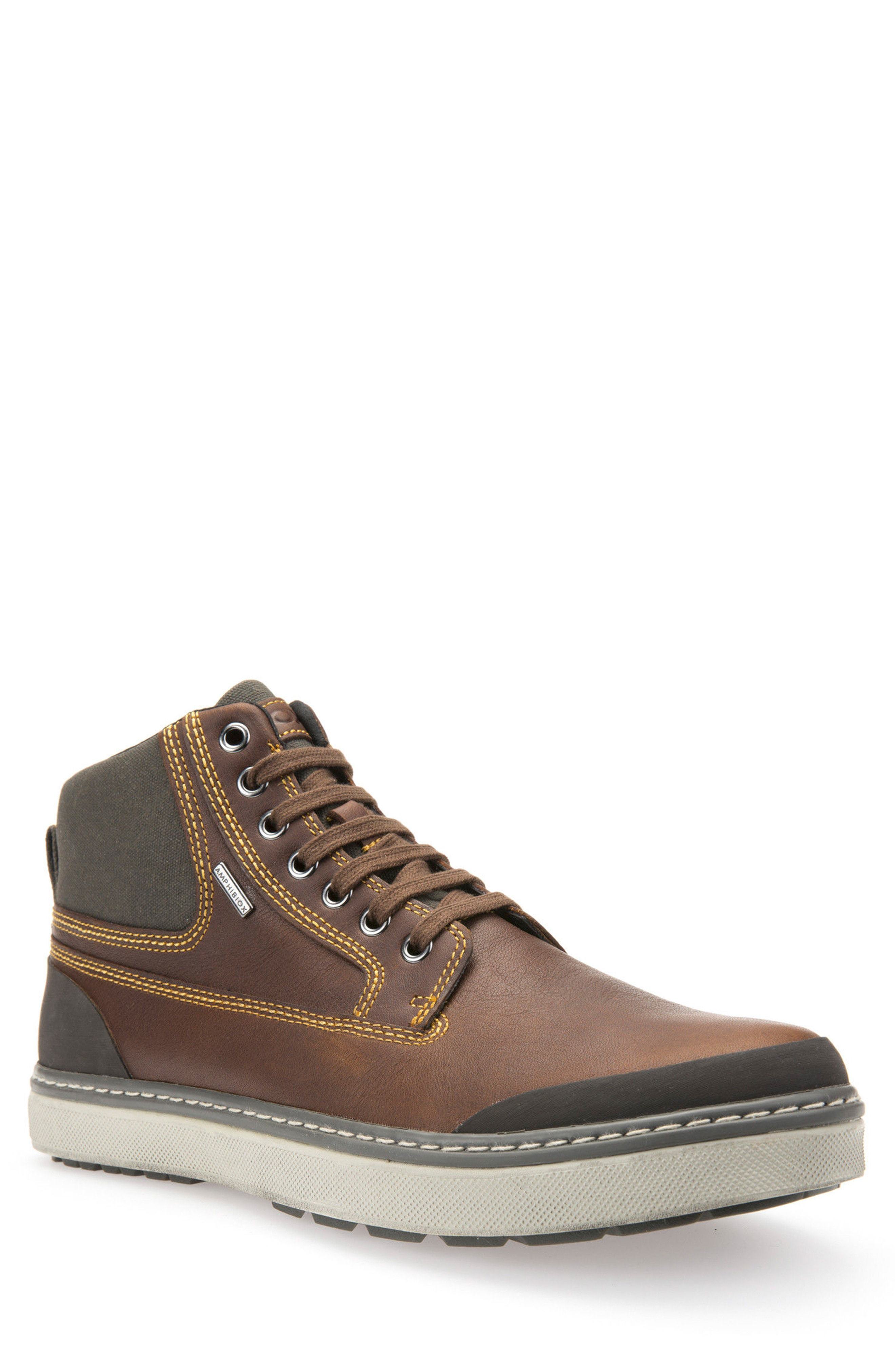 kat Uitbreiding dubbel Geox Mattias Amphibiox Waterproof Leather Sneaker, $220 | Nordstrom |  Lookastic