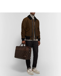 Berluti Cube Quilted Leather Holdall