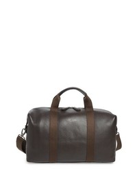 Ted Baker London Holding Leather Duffel Bag