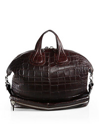 Givenchy Nightingale Embossed Leather Bag