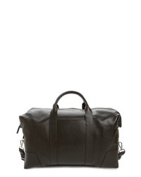 Shinola Signature Leather Duffel Bag