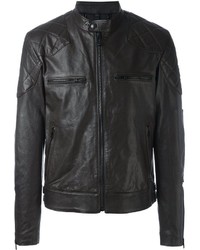 Belstaff Zipped Leather Jacket
