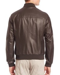 Pal Zileri Leather Jacket