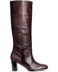 H&M Knee High Leather Boots
