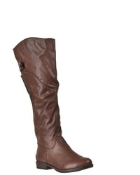 Riverberry Montage Knee High Fashion Boots Brown Size 6