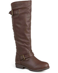 Journee Collection Spokane Studded Riding Boots