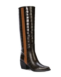 Chloé Western Stripe Boots