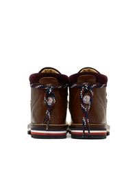 Moncler Brown Blanche Hiking Boots