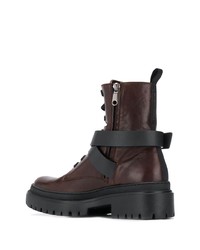 Brunello Cucinelli Buckled Ankle Boots