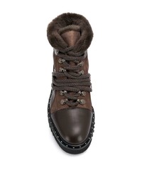 Lorena Antoniazzi Fur Lined Ankle Boots