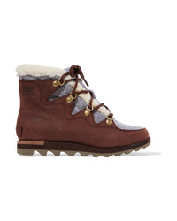 Sorel Sneakchic Alpine Faux Med Nubuck Ankle Boots