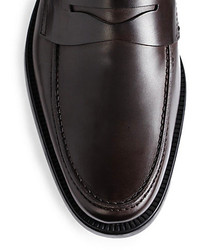 Tod's Boston Gomma Leather Loafers