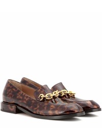 Calvin Klein Collection Braxton Printed Patent Leather Loafers
