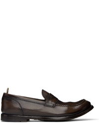 Officine Creative Brown Anatomia 071 Loafers
