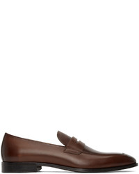 BOSS Brown Libson Loafers