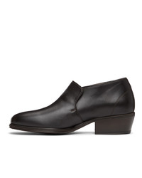 Lemaire Brown Low Loafers