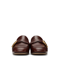 Gucci Brown Phyllis Loafers
