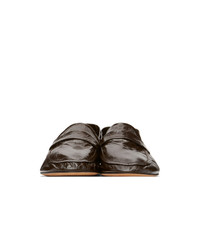 Bottega Veneta Brown Unstructured Loafers