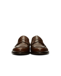 Paul Smith Brown Wolf Loafers