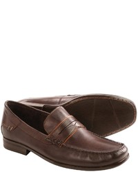 Hush Puppies Circuit Penny Loafers Moc Toe