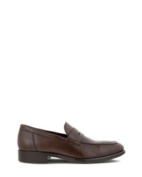 Ecco Citytray Penny Loafer In Cocoa Brown At Nordstrom
