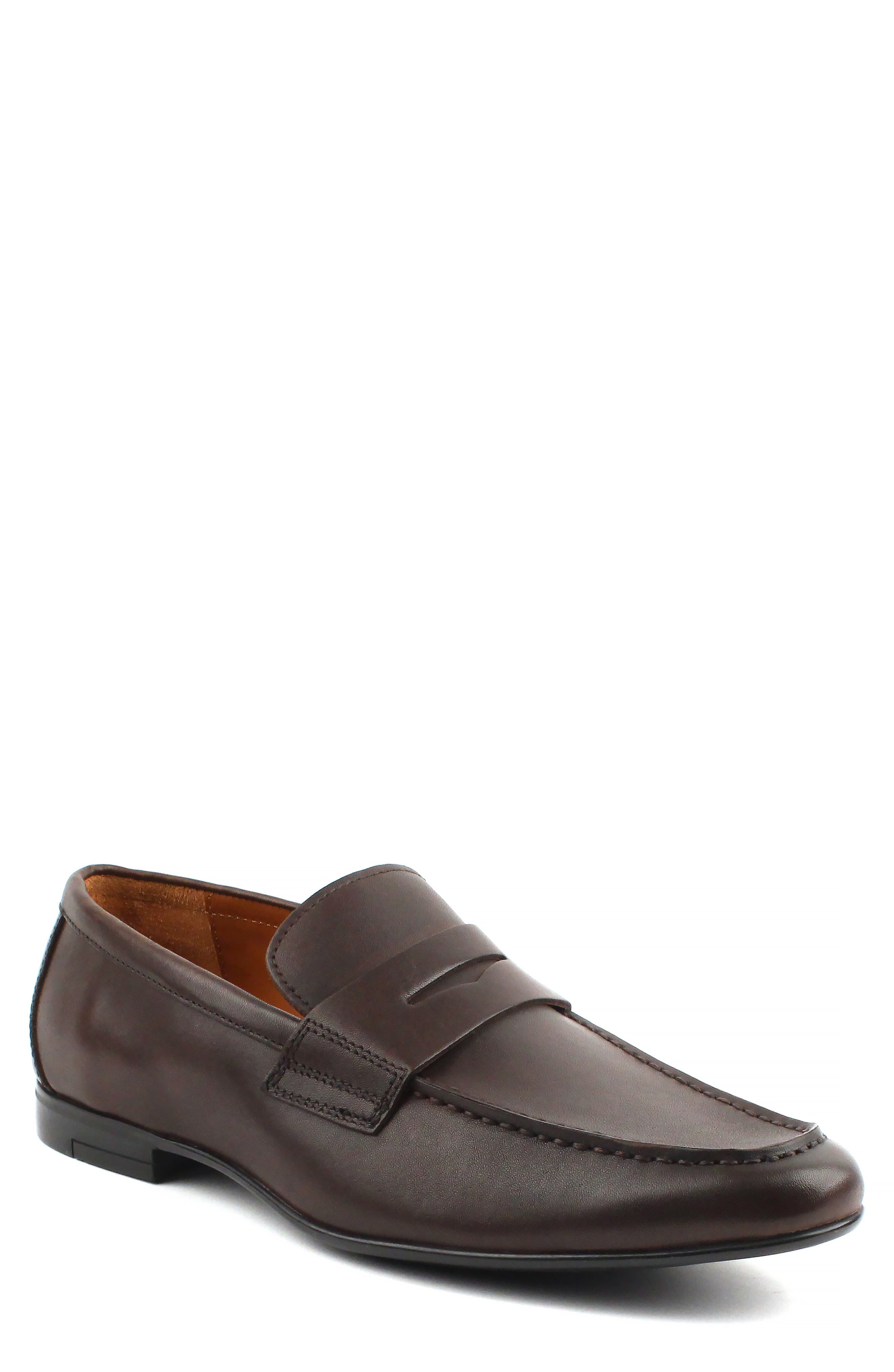 patent heeled loafers