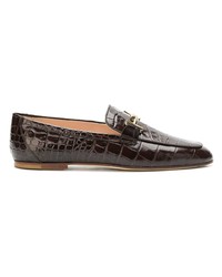 Tod's Embossed Vernished Patterned Loafers